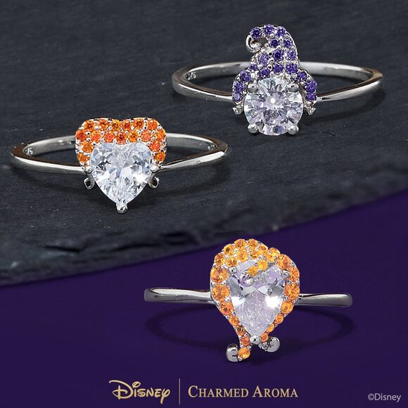 Charmed Aroma x Disney Hocus Pocus Sanderson Sisters Ring set, size 6 rings - Picture 3 of 3